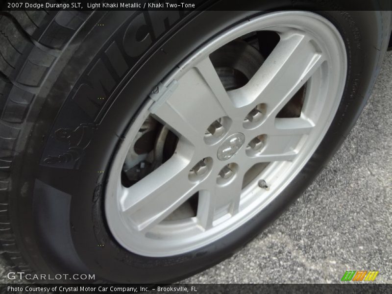 Light Khaki Metallic / Khaki Two-Tone 2007 Dodge Durango SLT