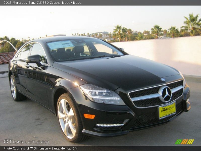 Black / Black 2013 Mercedes-Benz CLS 550 Coupe