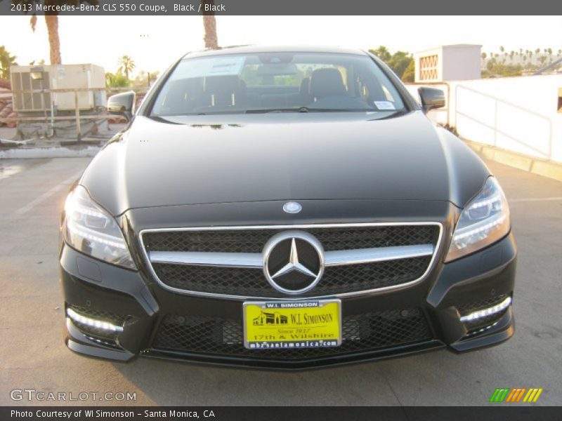 Black / Black 2013 Mercedes-Benz CLS 550 Coupe