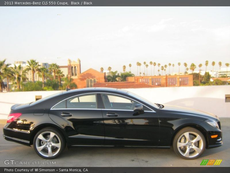 Black / Black 2013 Mercedes-Benz CLS 550 Coupe