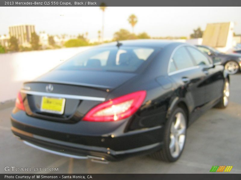 Black / Black 2013 Mercedes-Benz CLS 550 Coupe