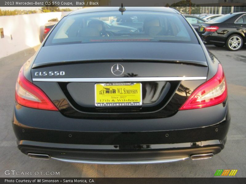 Black / Black 2013 Mercedes-Benz CLS 550 Coupe
