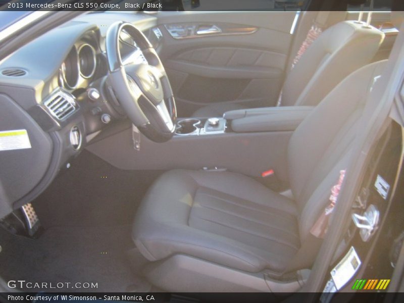 Black / Black 2013 Mercedes-Benz CLS 550 Coupe