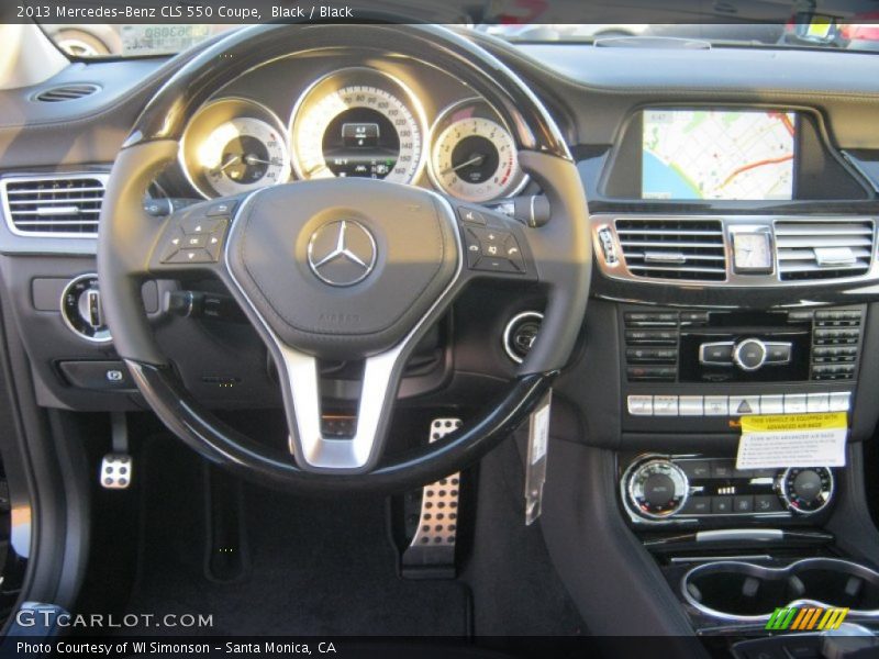 Black / Black 2013 Mercedes-Benz CLS 550 Coupe