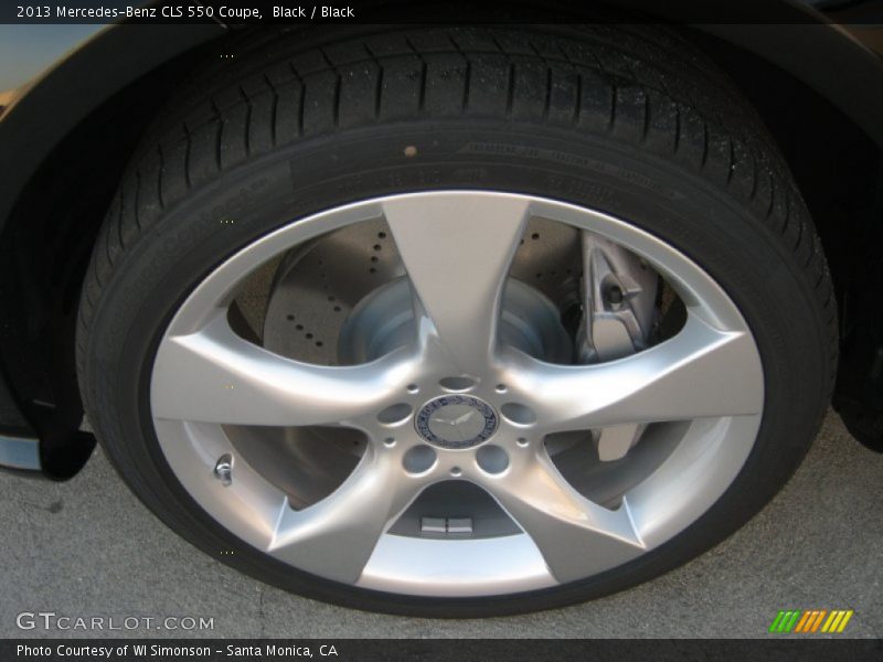 Black / Black 2013 Mercedes-Benz CLS 550 Coupe