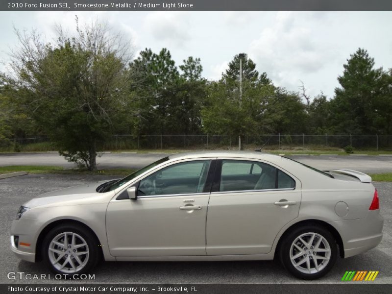 Smokestone Metallic / Medium Light Stone 2010 Ford Fusion SEL