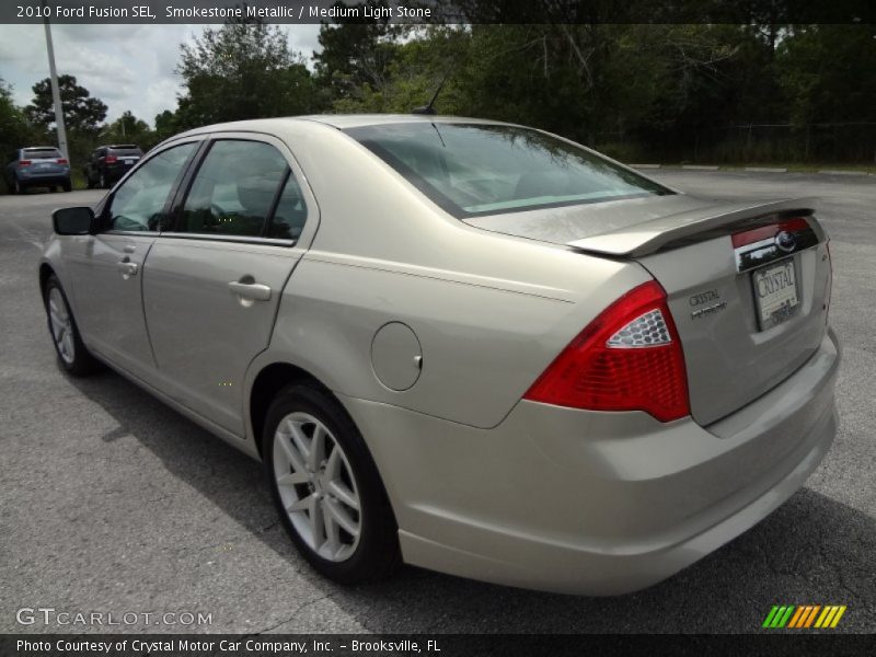 Smokestone Metallic / Medium Light Stone 2010 Ford Fusion SEL
