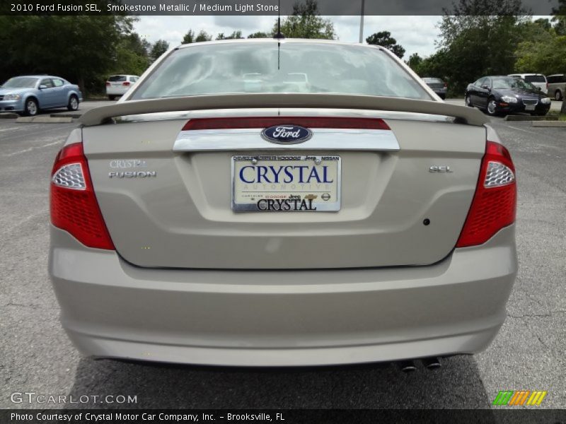 Smokestone Metallic / Medium Light Stone 2010 Ford Fusion SEL
