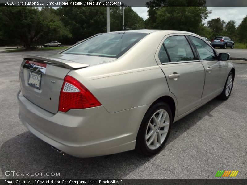 Smokestone Metallic / Medium Light Stone 2010 Ford Fusion SEL