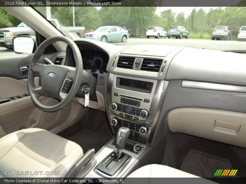 Smokestone Metallic / Medium Light Stone 2010 Ford Fusion SEL