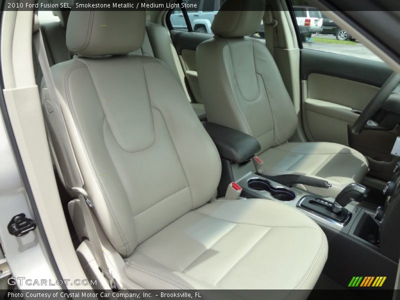 Smokestone Metallic / Medium Light Stone 2010 Ford Fusion SEL