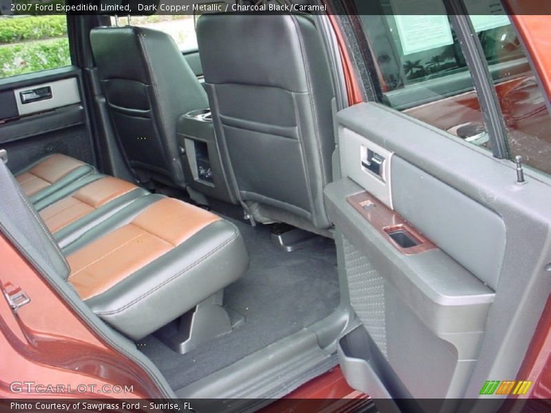 Dark Copper Metallic / Charcoal Black/Caramel 2007 Ford Expedition Limited