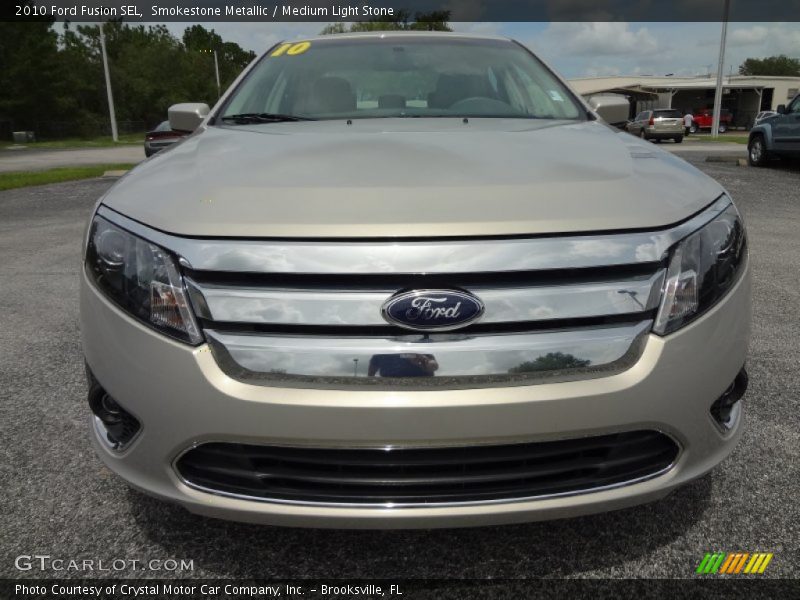 Smokestone Metallic / Medium Light Stone 2010 Ford Fusion SEL
