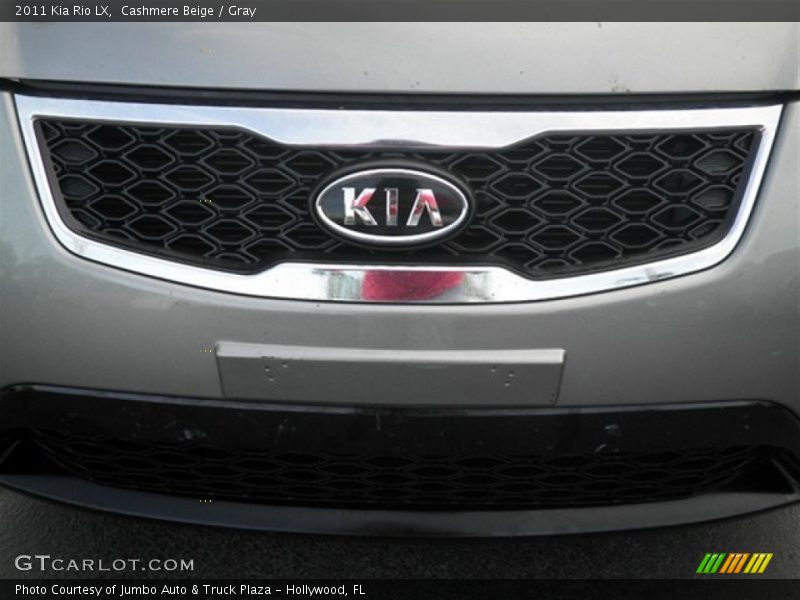 Cashmere Beige / Gray 2011 Kia Rio LX