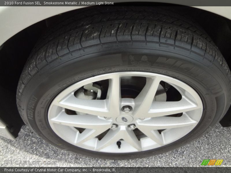 Smokestone Metallic / Medium Light Stone 2010 Ford Fusion SEL