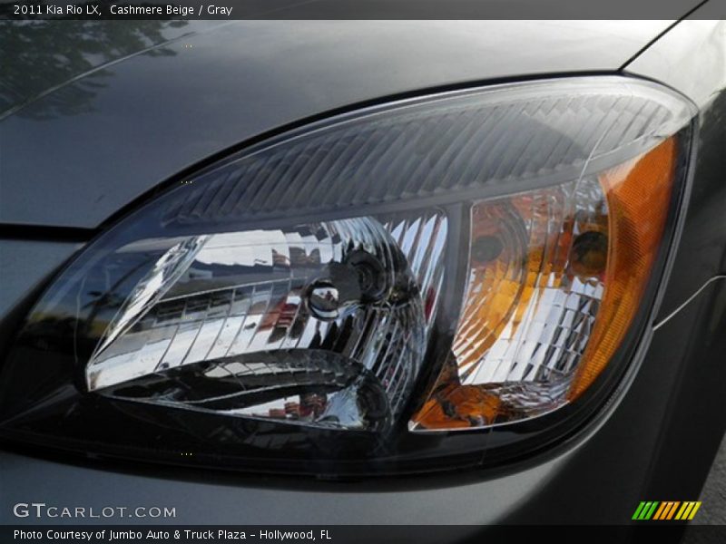 Cashmere Beige / Gray 2011 Kia Rio LX