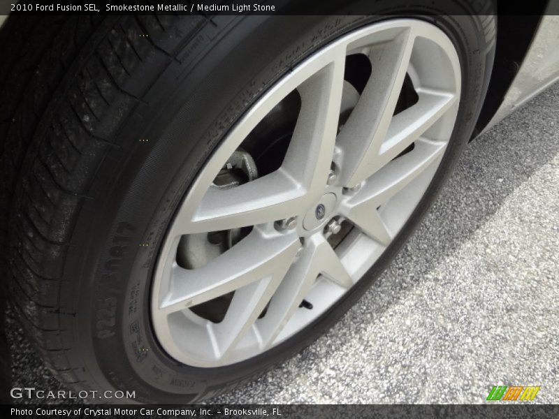 Smokestone Metallic / Medium Light Stone 2010 Ford Fusion SEL
