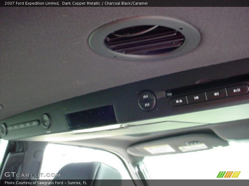 Dark Copper Metallic / Charcoal Black/Caramel 2007 Ford Expedition Limited