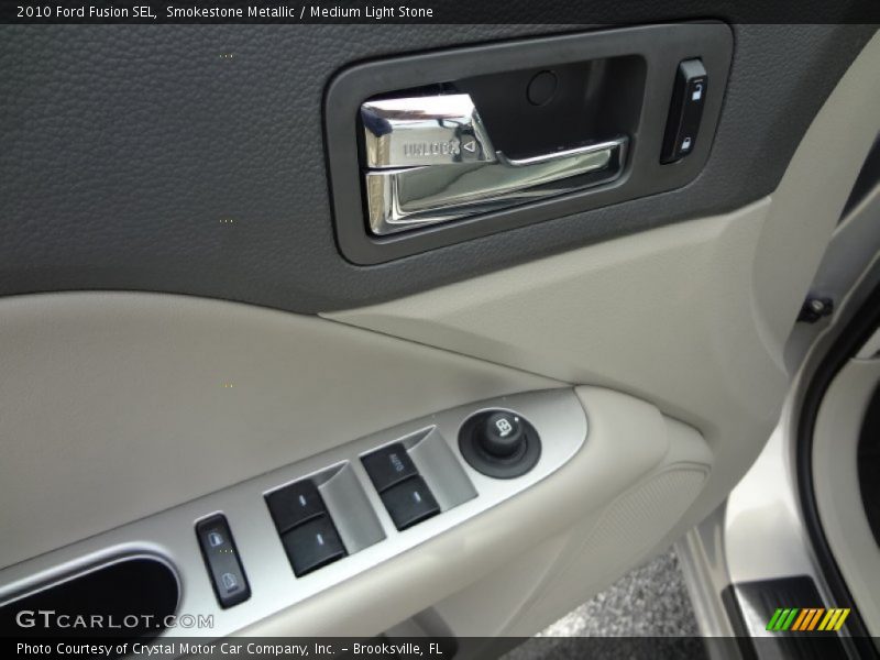 Smokestone Metallic / Medium Light Stone 2010 Ford Fusion SEL