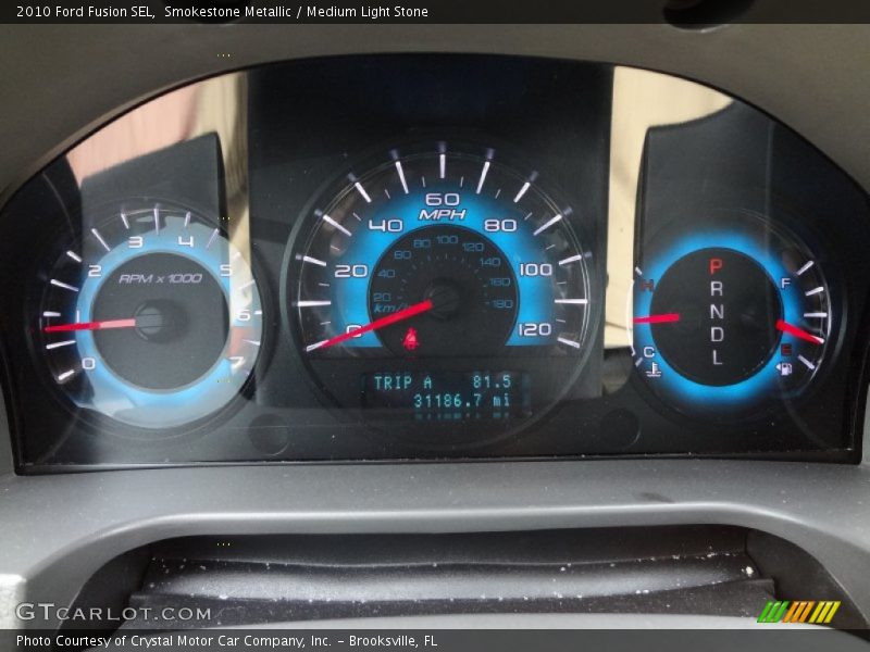 Smokestone Metallic / Medium Light Stone 2010 Ford Fusion SEL
