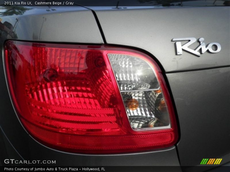 Cashmere Beige / Gray 2011 Kia Rio LX