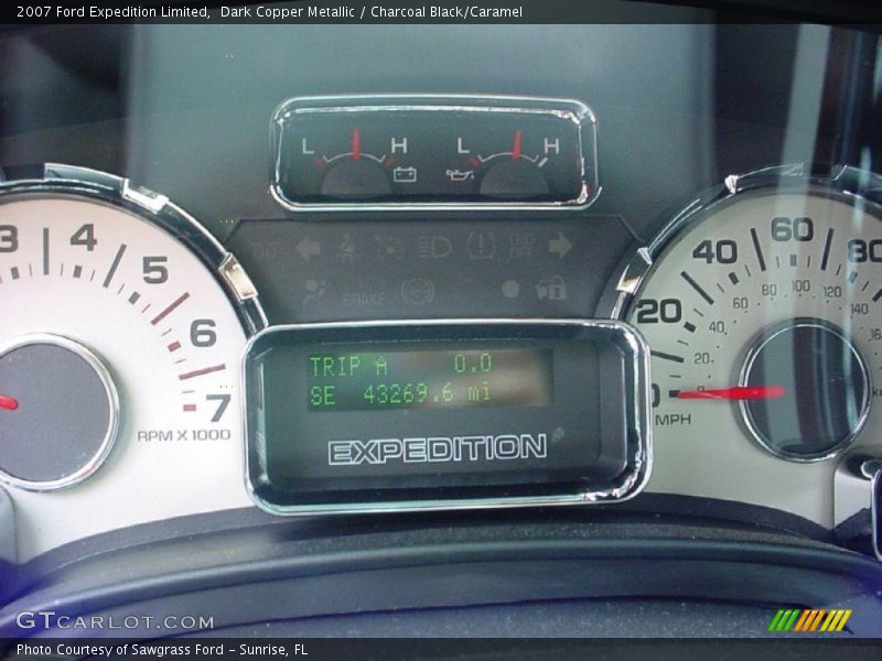  2007 Expedition Limited Limited Gauges