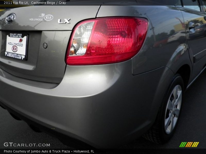 Cashmere Beige / Gray 2011 Kia Rio LX