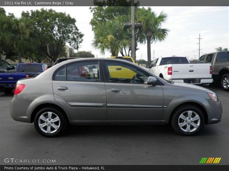 Cashmere Beige / Gray 2011 Kia Rio LX