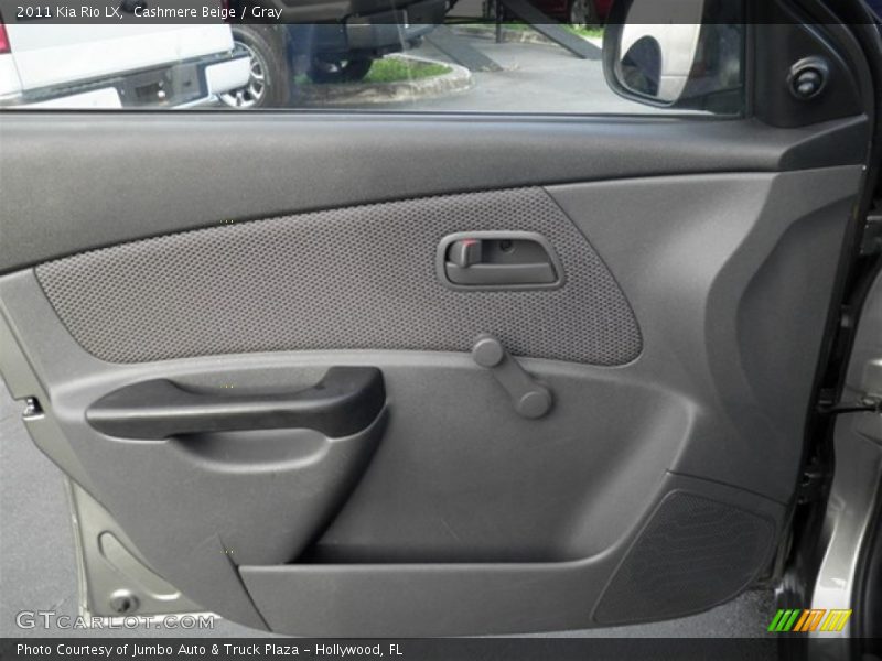 Cashmere Beige / Gray 2011 Kia Rio LX