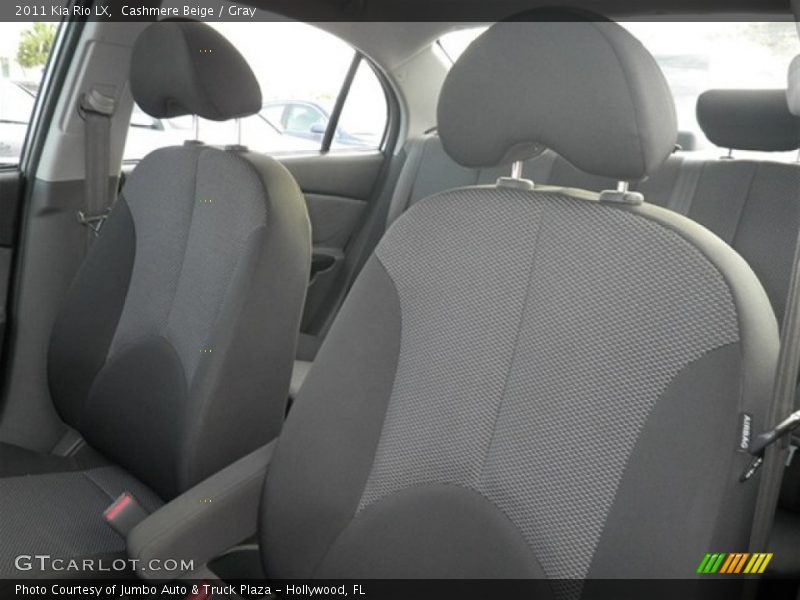Cashmere Beige / Gray 2011 Kia Rio LX