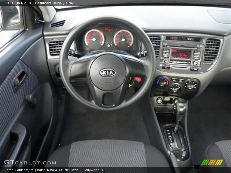 Cashmere Beige / Gray 2011 Kia Rio LX