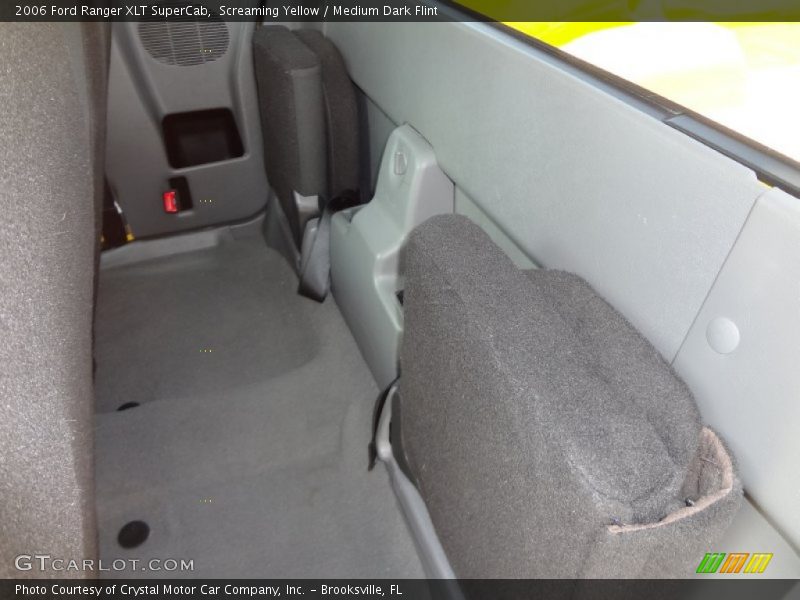 Screaming Yellow / Medium Dark Flint 2006 Ford Ranger XLT SuperCab