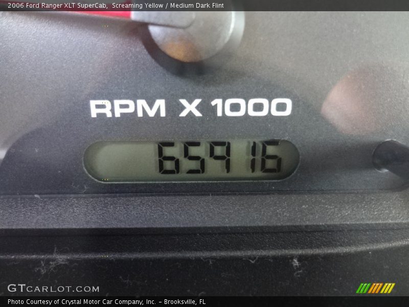 Screaming Yellow / Medium Dark Flint 2006 Ford Ranger XLT SuperCab
