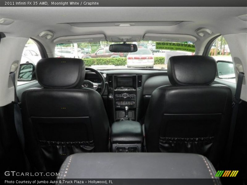 Moonlight White / Graphite 2011 Infiniti FX 35 AWD