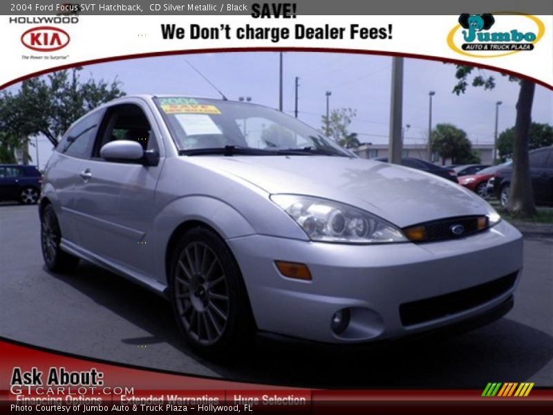 CD Silver Metallic / Black 2004 Ford Focus SVT Hatchback