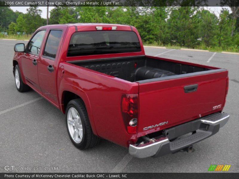 Cherry Red Metallic / Light Tan 2006 GMC Canyon SLT Crew Cab