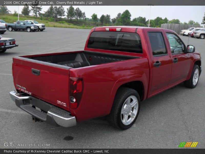 Cherry Red Metallic / Light Tan 2006 GMC Canyon SLT Crew Cab