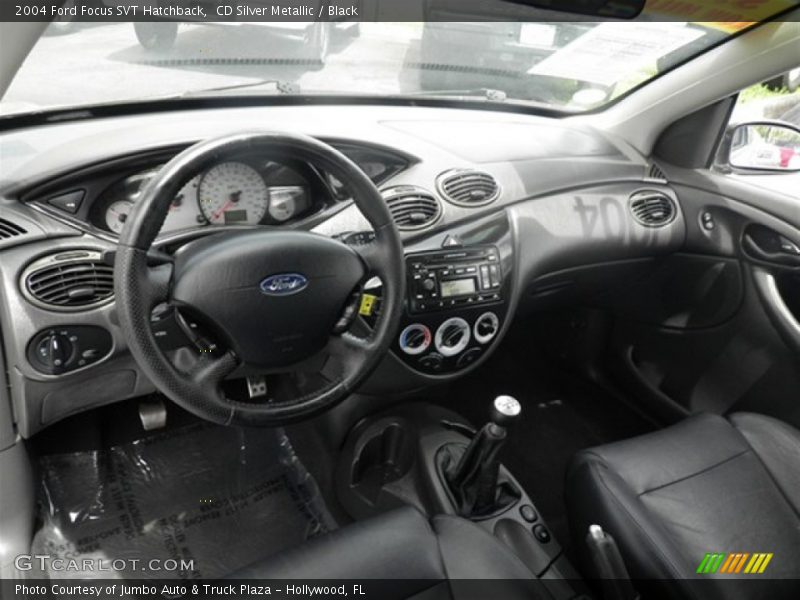  2004 Focus SVT Hatchback Black Interior