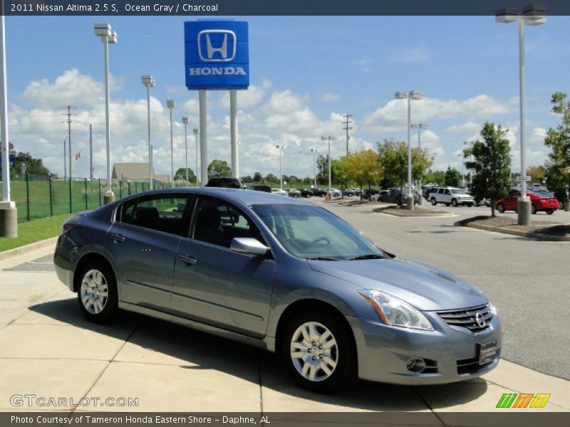 Ocean Gray / Charcoal 2011 Nissan Altima 2.5 S