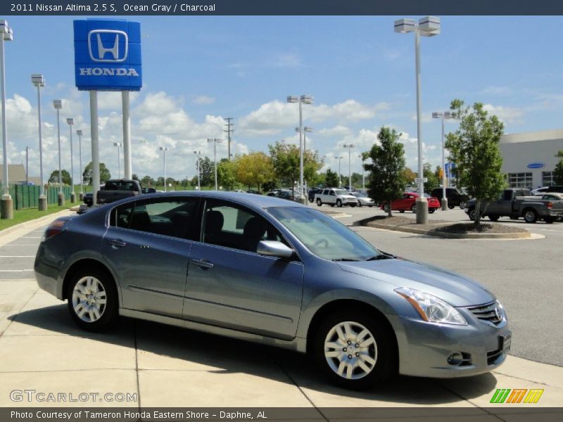 Ocean Gray / Charcoal 2011 Nissan Altima 2.5 S