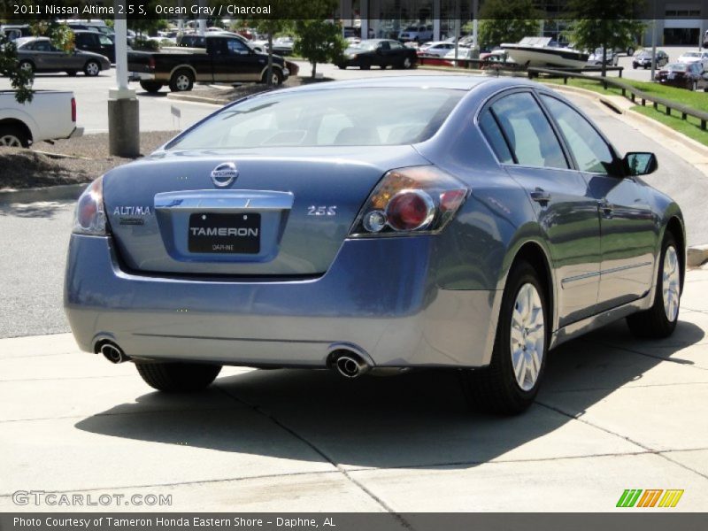Ocean Gray / Charcoal 2011 Nissan Altima 2.5 S