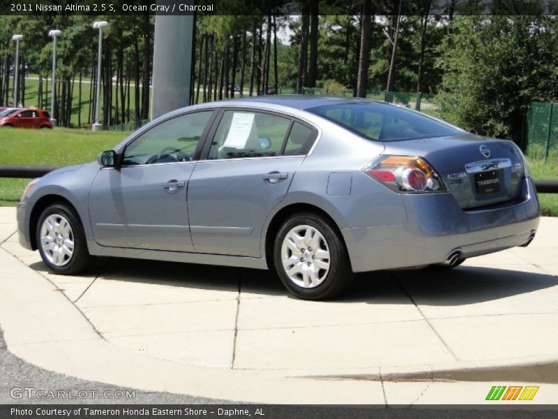 Ocean Gray / Charcoal 2011 Nissan Altima 2.5 S