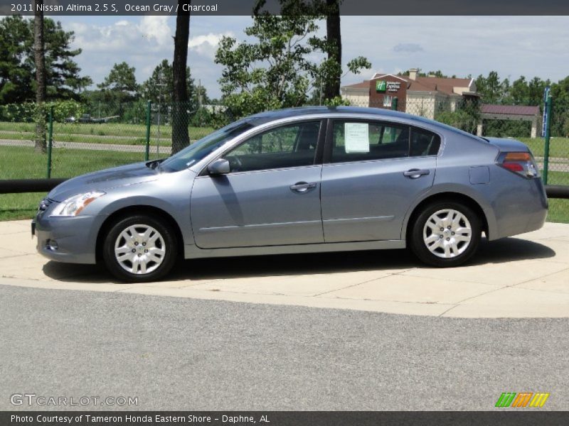 Ocean Gray / Charcoal 2011 Nissan Altima 2.5 S