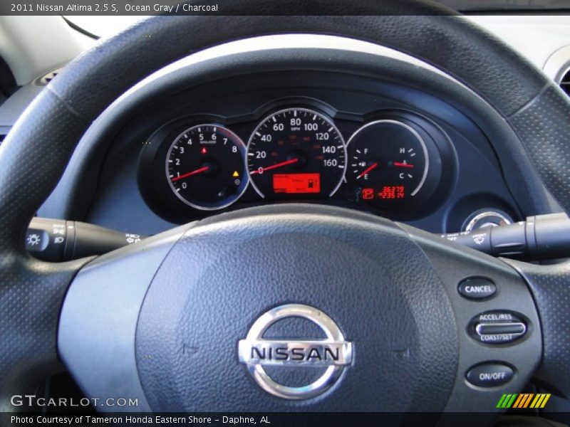 Ocean Gray / Charcoal 2011 Nissan Altima 2.5 S