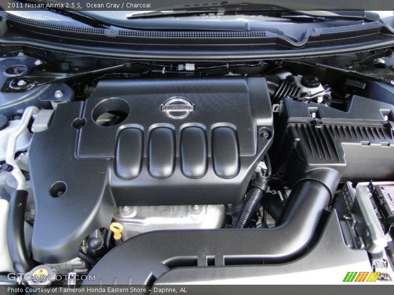 Ocean Gray / Charcoal 2011 Nissan Altima 2.5 S