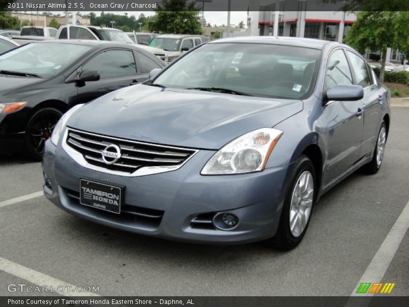 Ocean Gray / Charcoal 2011 Nissan Altima 2.5 S