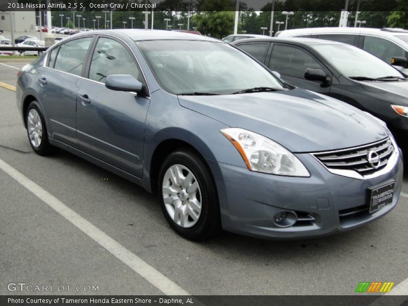Ocean Gray / Charcoal 2011 Nissan Altima 2.5 S
