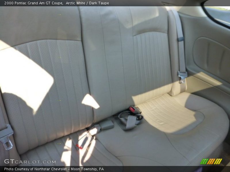 Arctic White / Dark Taupe 2000 Pontiac Grand Am GT Coupe