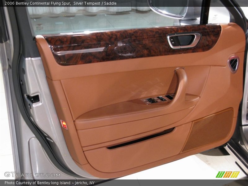 Silver Tempest / Saddle 2006 Bentley Continental Flying Spur