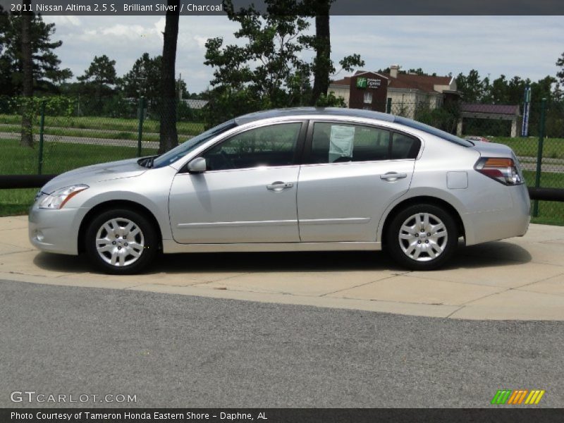 Brilliant Silver / Charcoal 2011 Nissan Altima 2.5 S